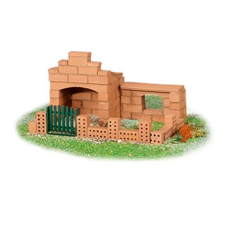 Building set - small cottage - 85 pieces